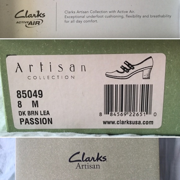 Clark’s Artisan Collection Passion Brown Heels - Picture 16 of 16
